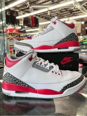Air Jordan 3 Retro Fire Red Size 8